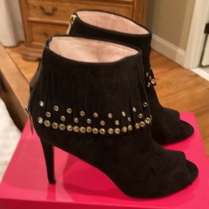 NEW! Kate Spade Bates Open-toe Bootie